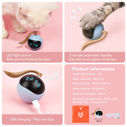 Kitten Electronic Ball Toy